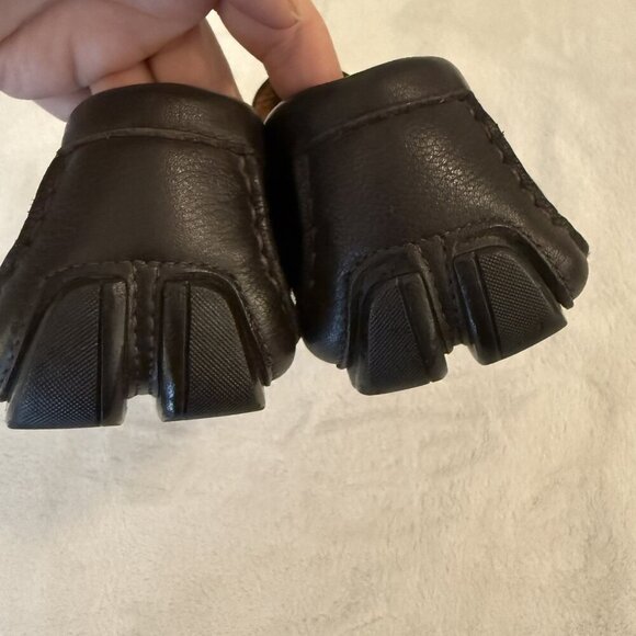 Men’s Salvatore Ferragamo Parigi Gancini Brown Leather Drivers US 9 EEE Wide - Picture 3 of 14